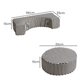 Business and Pleasure Co 5 Piece Laurens Outdoor Modular Pillow Stack Set