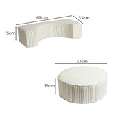 Business and Pleasure Co 5 Piece Laurens Outdoor Modular Pillow Stack Set