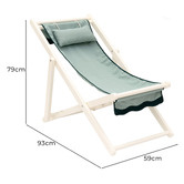 Business and Pleasure Co Rivie Outdoor Sling Chair