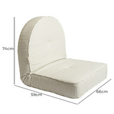 Business and Pleasure Co Laurens Reclining Pillow Lounger