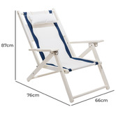 Business and Pleasure Co Rivie Foldable Tommy Beach Chair