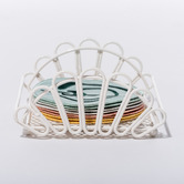 Business and Pleasure Co 8 Piece Rivie Coaster &amp; Holder Set
