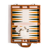 Business and Pleasure Co Backgammon Vegan Leather Board Game