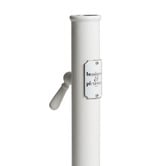 Business and Pleasure Co Antique White Umbrella Base