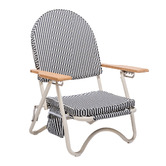 Business and Pleasure Co Laurens Stripe Reclining Beach Chair