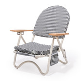 Business and Pleasure Co Laurens Stripe Reclining Beach Chair
