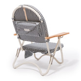 Business and Pleasure Co Laurens Stripe Reclining Beach Chair