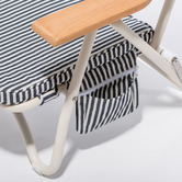 Business and Pleasure Co Laurens Stripe Reclining Beach Chair