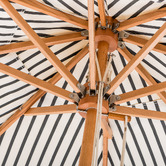 Business and Pleasure Co 2.2m Monaco Stripe Market Umbrella