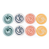 Business and Pleasure Co 8 Piece Rivie Coaster &amp; Holder Set