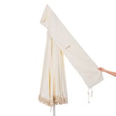 Business and Pleasure Co 2.3m Antique White Patio Umbrella