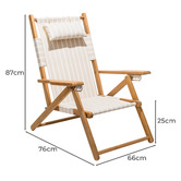 Business and Pleasure Co Monaco Foldable Tommy Beach Chair