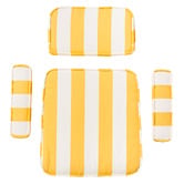 Business and Pleasure Co 4 Piece Crew Outdoor Chair Cushion Set