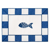 Business and Pleasure Co 4 Piece Crew Cotton Canvas Placemat Set