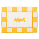 Business and Pleasure Co 4 Piece Crew Cotton Canvas Placemat Set