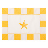 Business and Pleasure Co 4 Piece Crew Cotton Canvas Placemat Set