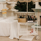 Business and Pleasure Co Al Fresco Steel Bar Cart
