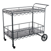Business and Pleasure Co Al Fresco Steel Bar Cart