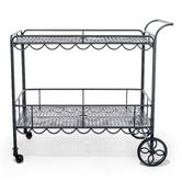 Business and Pleasure Co Al Fresco Steel Bar Cart