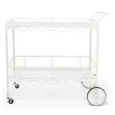 Business and Pleasure Co Al Fresco Steel Bar Cart