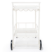 Business and Pleasure Co Al Fresco Steel Bar Cart