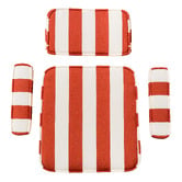 Business and Pleasure Co 4 Piece Crew Outdoor Chair Cushion Set