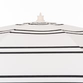 Business and Pleasure Co 1.8m Black Malibu Beach Umbrella