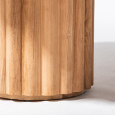Business and Pleasure Co Daisy Teak Wood Outdoor Dining Table