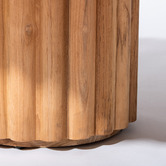 Business and Pleasure Co Daisy Teak Wood Outdoor Coffee Table