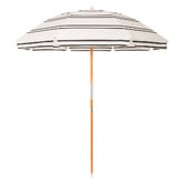 Business and Pleasure Co 1.8m Black Malibu Beach Umbrella
