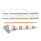 Business and Pleasure Co 1.8m Black Malibu Beach Umbrella