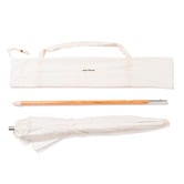 Business and Pleasure Co 1.8m Antique White Beach Umbrella