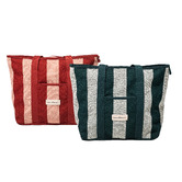 Business and Pleasure Co 52cm Terry Striped Beach Bag