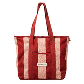 Business and Pleasure Co 52cm Terry Striped Beach Bag