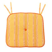 Business and Pleasure Co Al Fresco Bistro Papaya Outdoor Chair Pad