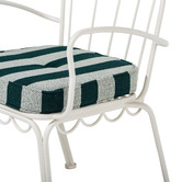 Business and Pleasure Co Striped Terry Outdoor Chair Pad