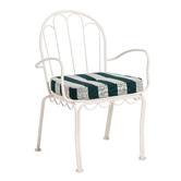 Business and Pleasure Co Striped Terry Outdoor Chair Pad