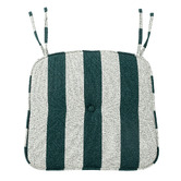 Business and Pleasure Co Striped Terry Outdoor Chair Pad