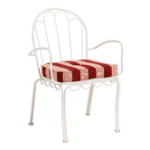 Business and Pleasure Co Striped Terry Outdoor Chair Pad