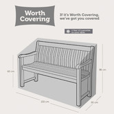 Worth Covering Campeius Outdoor Bench Cover