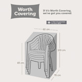 Worth Covering Green Lovell Outdoor Stacked Chairs Cover