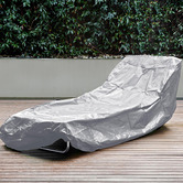 Worth Covering Grey Divide Sun Lounger Cover