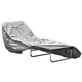 Worth Covering Grey Divide Sun Lounger Cover