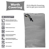 Worth Covering Grey Divide Rectangular Outdoor Table Cover