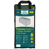 Worth Covering Black Divide Outdoor Modular Sofa Cover