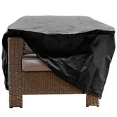 Worth Covering Black Divide Outdoor Modular Sofa Cover