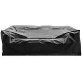 Worth Covering Black Divide Outdoor Sofa Cover