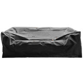 Worth Covering Black Divide Outdoor Sofa Cover