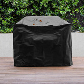 Worth Covering Black Divide Outdoor Sofa Cover