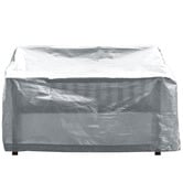 Worth Covering Grey Divide Outdoor Bench Cover